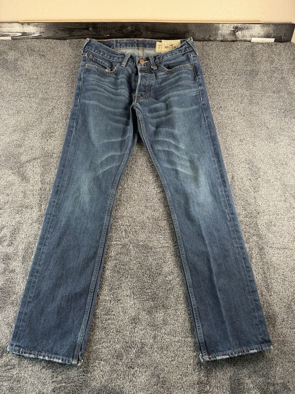 Hollister Balboa Classic Straight Jeans Men’s 30x32 Medium Wash Denim Pants